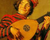Jester with a Lute - 弗朗斯·哈尔斯